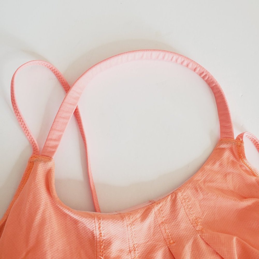LULULEMON Flow & Go Neon Coral Strappy Tank Top - Picture 12 of 13